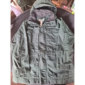 L.L.Bean VTG Men's Green Gore Tex Maine Warden's Parka Coat Winter Jacket Size M